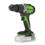 Greenworks 3704107 power screwdriver impact driver Black, Green