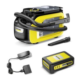 Kärcher SE 3-18 Compact Battery Set 1,2 l Trommel-Vakuum Nass 184 W Beutellos