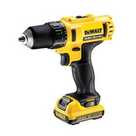 DeWALT DCD710D2 Sin llave 1,1 kg Negro, Amarillo