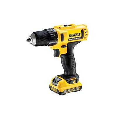 DeWALT DCD710D2 Senza chiave 1,1 kg Nero, Giallo