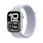 Apple Watch Series 10 OLED 46 mm Digital 416 x 496 Pixel Touchscreen 4G Silber WLAN GPS