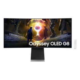 Samsung S34DG850SU Computerbildschirm 86,4 cm (34") 3440 x 1440 Pixel UltraWide Quad HD OLED Silber