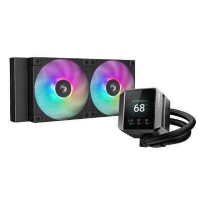 DeepCool MYSTIQUE 240 ARGB Processeur Refroidisseur de liquide tout-en-un 12 cm Noir 1 pièce(s)