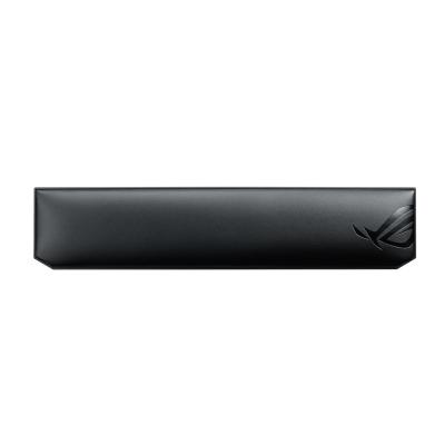 ASUS ROG Gaming Wrist Rest poggiapolso Schiuma, Finta pelle Nero