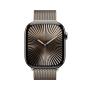 Apple Watch Series 10 GPS + Cellular 46mm Natural Titanium Case with Natural Milanese Loop - M L