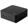 MSI Cubi NUC 1M-001EU Intel Core 7 150U 16 GB DDR5-SDRAM 1 TB SSD Windows 11 Pro 0.84L sized PC Mini PC barebone Black