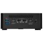 MSI Cubi NUC 1M-001EU Intel Core 7 150U 16 GB DDR5-SDRAM 1 TB SSD Windows 11 Pro 0.84L sized PC Mini PC barebone Black