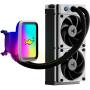 HYTE THICC Q60 Processor Liquid cooling kit 12 cm Black, White 2 pc(s)