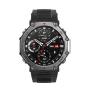 Amazfit T-Rex 3 3.81 cm (1.5") AMOLED Digital 480 x 480 pixels Touchscreen Black Wi-Fi GPS (satellite)