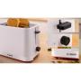 Bosch TAT3M121 toaster 4 slice(s) 950 W White