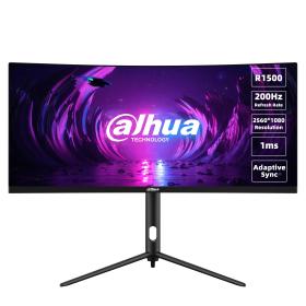 Dahua Technology LM30-E330CA écran plat de PC 76,2 cm (30") 2560 x 1080 pixels Full HD Ultra large LCD Noir, Rouge