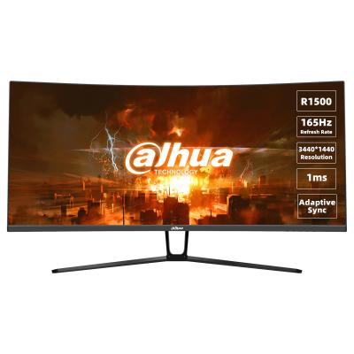 Dahua Technology LM34-E330C computer monitor 86.4 cm (34") 3440 x 1440 pixels UltraWide Quad HD LCD Black, Red