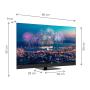 Thomson 43QG6C14 TV 109.2 cm (43") 4K Ultra HD Smart TV Wi-Fi Black