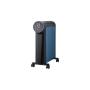 Blaupunkt HOR811 electric space heater Indoor Black, Blue 2500 W Oil electric space heater