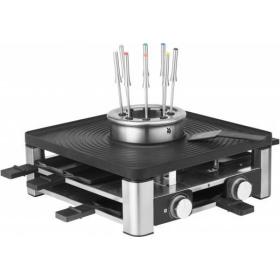 WMF Lumero 61.3020.1009 griglia per raclette 8 persona(e) 1960 W Nero, Acciaio inox