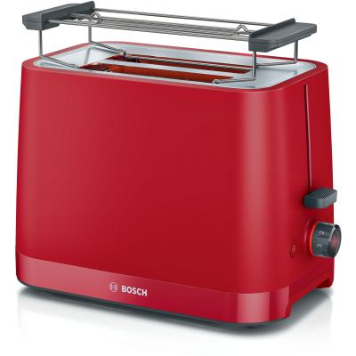 Bosch TAT3M124 tostadora 2 rebanada(s) 950 W Rojo