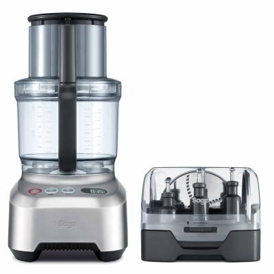 Sage The Kitchen Wizz Pro food processor 2000 W 3.7 L Black, Grey, Transparent