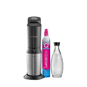 SodaStream CRYSTAL 3.0 Acciaio inox Nero