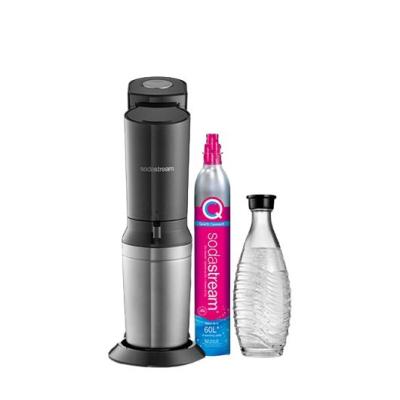 SodaStream CRYSTAL 3.0 Acciaio inox Nero