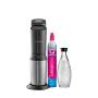 SodaStream CRYSTAL 3.0 Acero inoxidable Negro