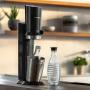 SodaStream CRYSTAL 3.0 Acciaio inox Nero