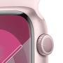 Apple Watch Series 9 45 mm Digital 396 x 484 pixels Touchscreen Pink Wi-Fi GPS (satellite)