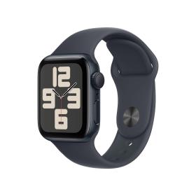 Apple Watch SE OLED 40 mm Numérique 324 x 394 pixels Écran tactile Noir Wifi GPS (satellite)