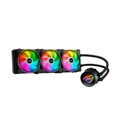 XPG LEVANTE X 360 Processor Liquid cooling kit 12 cm Black