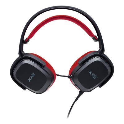 XPG PRECOG STUDIO Casque Avec fil Arceau Jouer USB Type-C Noir, Rouge