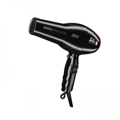 Solis Swiss Perfection hair dryer 2300 W Black