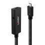 Lindy 43364 cable USB USB 3.2 Gen 2 (3.1 Gen 2) 5 m USB C Negro