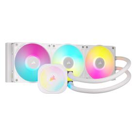 Corsair iCUE LINK TITAN RX RGB Procesador Sistema de refrigeración líquida todo en uno 12 cm Blanco 1 pieza(s)