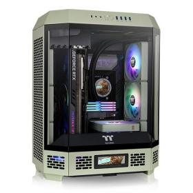 Thermaltake CA-1Z1-00MEWN-00 carcasa de ordenador Midi Tower Verde claro