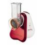 Moulinex DJ756G electric grater spiralizer Red, White