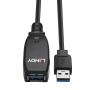 Lindy 43322 cable USB USB 3.2 Gen 1 (3.1 Gen 1) 15 m USB A Negro