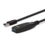 Lindy 43322 cable USB USB 3.2 Gen 1 (3.1 Gen 1) 15 m USB A Negro