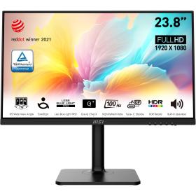 MSI Modern MD2412P pantalla para PC 60,5 cm (23.8") 1920 x 1080 Pixeles Full HD LED Negro