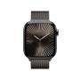 Apple Watch Series 10 GPS + Cellular 42mm Slate Titanium Case with Slate Milanese Loop