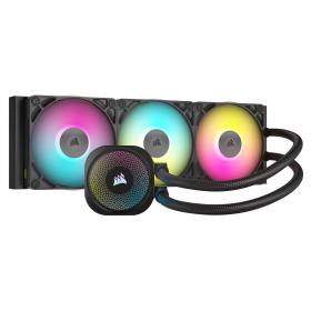 Corsair iCUE LINK TITAN RX RGB Processor All-in-one liquid cooler 12 cm Black 1 pc(s)