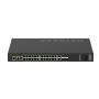 NETGEAR M4250-26G4XF-PoE+ Managed L2 L3 Gigabit Ethernet (10 100 1000) Power over Ethernet (PoE) 1U Schwarz