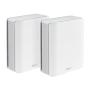 ASUS ZenWiFi BT8 (2-pack) Tri-Band (2,4 GHz 5 GHz 6 GHz) Wi-Fi 7 (802.11be) Weiß 3 Intern