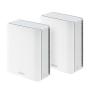 ASUS ZenWiFi BT8 (2-pack) Tri-Band (2,4 GHz 5 GHz 6 GHz) Wi-Fi 7 (802.11be) Weiß 3 Intern