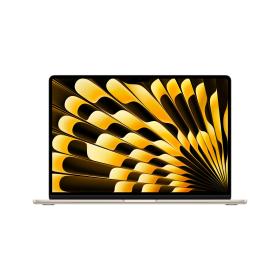 Apple MacBook Air Apple M M3 Portátil 38,9 cm (15.3") 16 GB 256 GB SSD Wi-Fi 6E (802.11ax) macOS Sequoia Beige