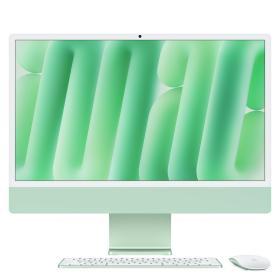 Apple iMac Apple M M4 59,7 cm (23.5") 4480 x 2520 Pixel All-in-One-PC 16 GB 512 GB SSD macOS Sequoia Wi-Fi 6E (802.11ax) Grün