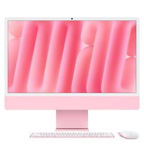 Apple iMac 24-inch with Retina 4.5K display  M4 chip with 8‑core CPU and 8‑core GPU, 16GB, 256GB SSD - Pink