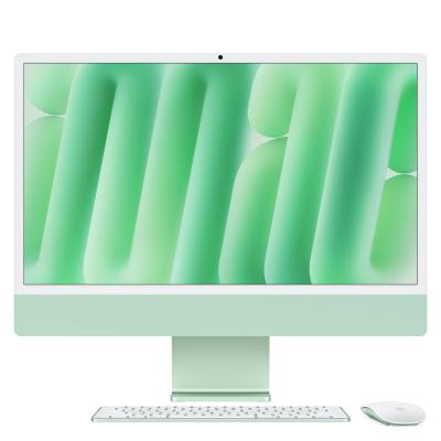 Apple iMac 24-inch with Retina 4.5K display  M4 chip with 8‑core CPU and 8‑core GPU, 16GB, 256GB SSD - Green