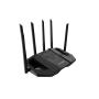 ASUS TUF Gaming BE6500 (TUF-BE6500) router inalámbrico 2.5 Gigabit Ethernet Doble banda (2,4 GHz   5 GHz) Negro