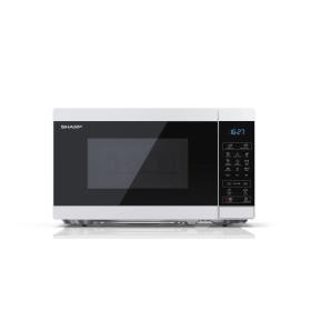 Sharp YC-MG02E-W microwave Blue, White Countertop 20 L 800 W