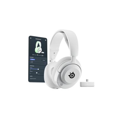 Steelseries Arctis Nova 5X Wireless Auriculares Inalámbrico Diadema Juego USB Tipo C Bluetooth Blanco