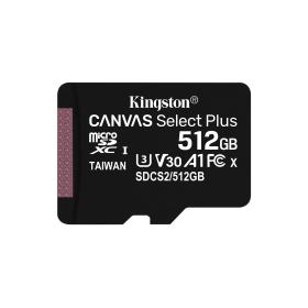 Kingston Technology 512GB micSDXC Canvas Select Plus 100R A1 C10 Single Pack w o ADP